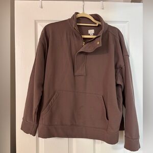a new day Chocolate Brown Pullover